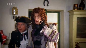 Otto Sevcík and Ladislav Zupanic in The Watermill Princess (1994)