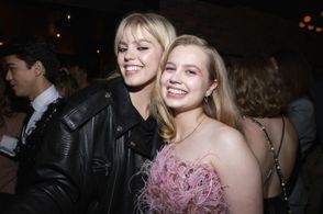 Reneé Rapp and Angourie Rice at an event for Mean Girls (2024)