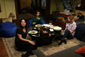 Ellen Pompeo, Sara Ramirez, and Caterina Scorsone in Grey's Anatomy (2005)