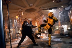 J.J. Perry and Lynn 'Red' Williams in Mortal Kombat: Annihilation (1997)