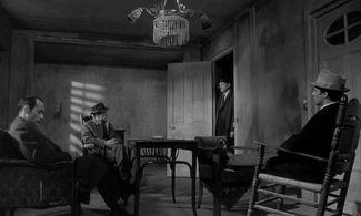 Marcel Bozzuffi, Pierre Grasset, Denis Manuel, and Pierre Zimmer in Le Deuxième Souffle (1966)