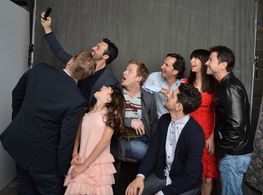 Illeana Douglas, David Lascher, Peter Winther, Skyler Stone, Reid Scott, Todd M. Camhe, Adam Shapiro, and Grace Kaufman 