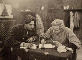 Carlyle Blackwell and George Melford in Big Hearted Jim (1911)