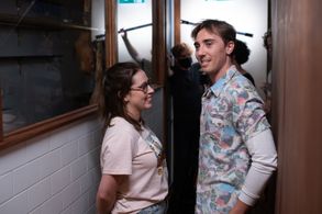 On the set of The Quirky Best Friend