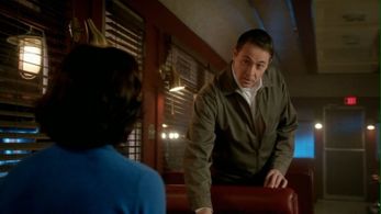 VEGAS Production Still with Carrie Anne Moss