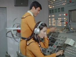 Masaya Nihei and Hiroko Sakurai in Ultraman: A Special Effects Fantasy Series (1966)
