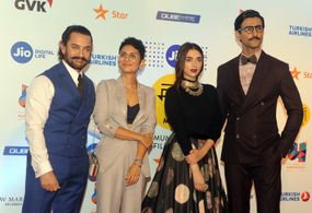 Kunal Kapoor, Amir Khan, and Aditi Rao Hydari