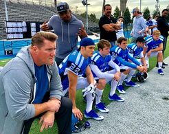 Timothy Granaderos, Ross Butler, Jim Anderson, Austin Aaron, Tyler Barnhardt, David M Sandoval Jr., and Johnny Walkr Jr.