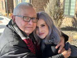 With Kelly Osbourne during filming of Jack Osbourne’s Night of Terror episode