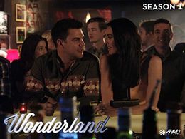 Megan Gale and Ben Mingay in Wonderland (2013)