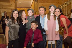 David Baldacci and the Producers Karen Spiegel, Chinah Jewell, Sara Elizabeth Timmins of Wish You Well