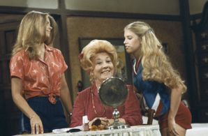 Julie Piekarski, Charlotte Rae, and Lisa Whelchel in The Facts of Life (1979)