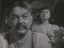 Harriet Andersson and Åke Grönberg in Sawdust and Tinsel (1953)