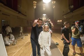 Klaus Härö and Liisa Koppel in The Fencer (2015)