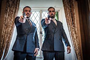 Butlin Brothers as villains Dermot and Dalton