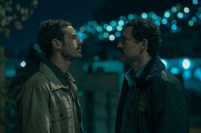 Scoot McNairy and Luis Gerardo Méndez in Narcos: Mexico: Los Juniors (2021)
