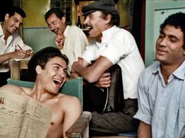 Ezzat El Alaili, Ahmed Zaki, and Abdulaziz Makhyoon in Alexandria... Why? (1979)