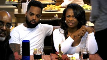 Kandi Burruss and Todd Tucker in The Real Housewives of Atlanta: Kandi's Ski Trip (2015)