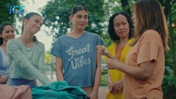 Amy Austria, Roxie Smith, Antonette Garcia, and Ashley Ortega in Hearts on Ice (2023)