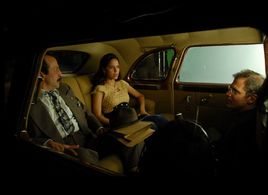 Roberto Sneider directing Ana Claudia Talancon and Daniel Gimenez Cacho on the set of 