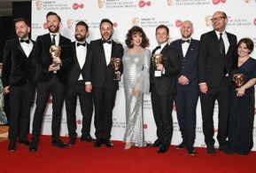 Joan Collins, Declan Donnelly, and Anthony McPartlin