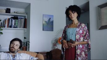 Timeca M. Seretti and Byron Brown in Good Feels on Wheels (2018)