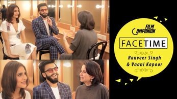 Anupama Chopra, Ranveer Singh, and Vaani Kapoor in FC FaceTime (2014)