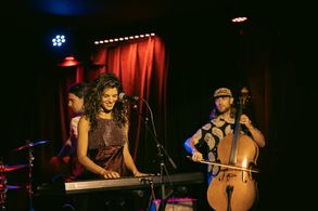 Nadia Borelli playing live at The Federal, North Hollywood.