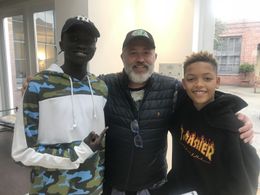 Max with Tut and Ben Perkins - Dark Money 2019