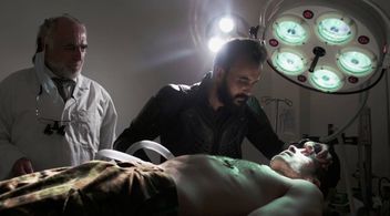 Jesus de Miguel, Anthony Sergeant, and Mateo Rufino in Beta One (2014)