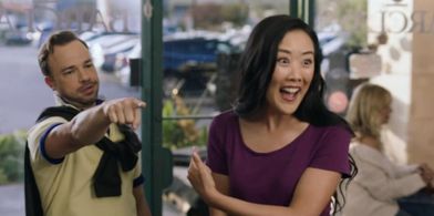 Greg Roman and Raechel Wong in Divorce Bait (2022)