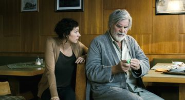 Peter Simonischek and Ursula Strauss in October November (2013)