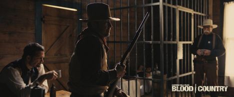 Jeremy London, Michael LaCour, and Cotton Yancey in Blood Country (2017)