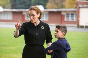 Colleen Carey and Brayden Tucker in Different Drummers (2013)