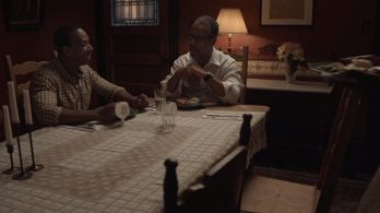 Scene from the short film Doors