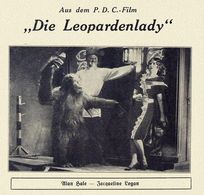 Alan Hale and Jacqueline Logan in The Leopard Lady (1928)