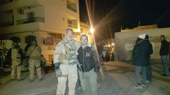 CK as military trainer/advisor and actor on 