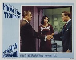 Paul Newman, Ina Balin, and Ted de Corsia in From the Terrace (1960)