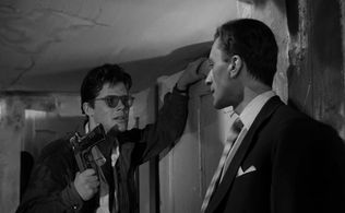 Zbigniew Cybulski and Adam Pawlikowski in Ashes and Diamonds (1958)