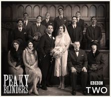 Still of Luca Matteo Zizzari, Jake Meniani and Adrien Brody from Peaky Blinders