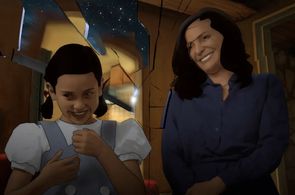 Still of Luna-Marie Katich and Constance Marie in the Amazon Original series, 