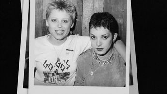 Jane Wiedlin, Gina Schock, and The Go-Go's in The Go-Go's (2020)