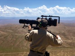 On the mountain top for Top Gun Maverick