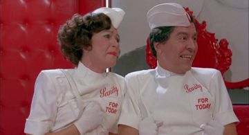 Manning Redwood and Darlene Johnson in Shock Treatment (1981)