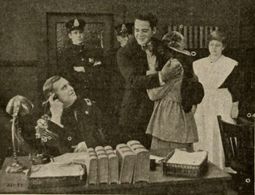William Russell in The Frame-Up (1917)