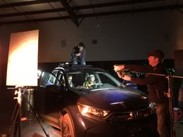 Behind the scenes on 