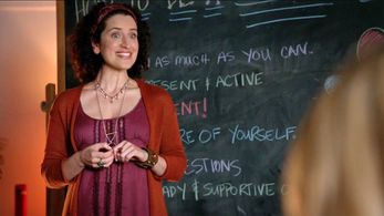 Screen Grab of Tenaya Cleveland in The Vampire Diaries