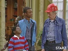 Todd Bridges, Conrad Bain, and Gary Coleman in Diff'rent Strokes (1978)