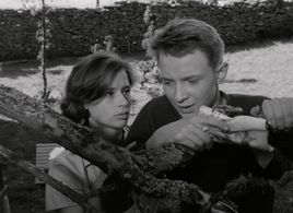 Harriet Andersson and Lars Passgård in Through a Glass Darkly (1961)