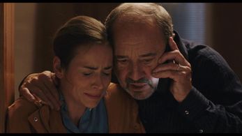 Viktor Preiss and Gabriela Marcinková in Mothers (2021)